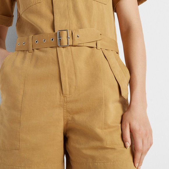 ~SOLD~ Club Monaco Short Sleeve Utility Jumpsuit NWT - Picture 5 of 9
